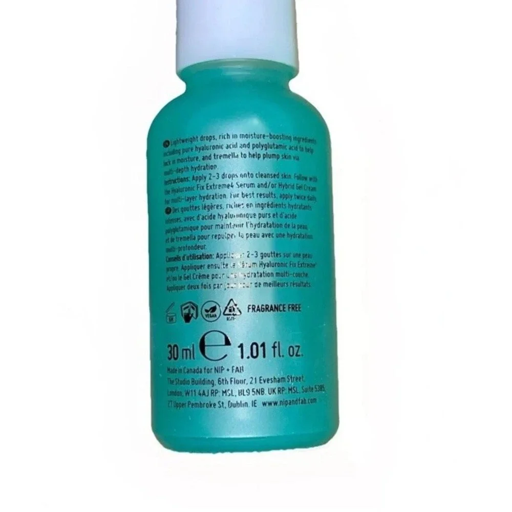 Nip‎ + Fab Hydrate Hyaluronic Fix Extreme Concentrate 1.01oz